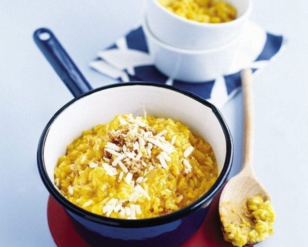 Squash risotto