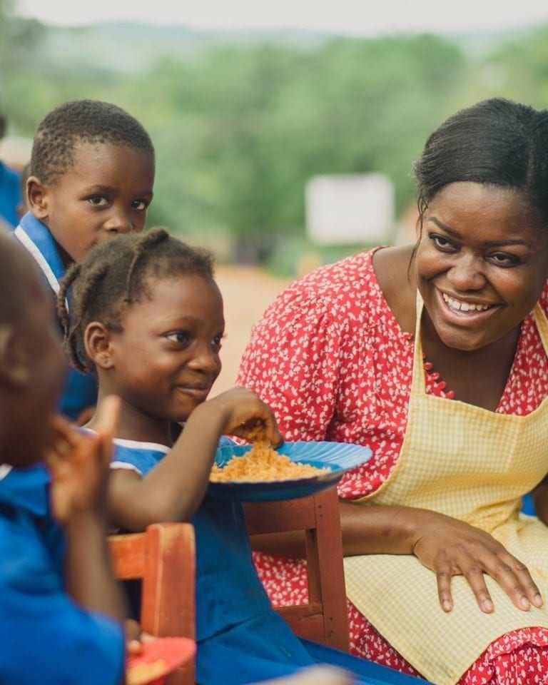 Baking in Ghana, with Benjamina