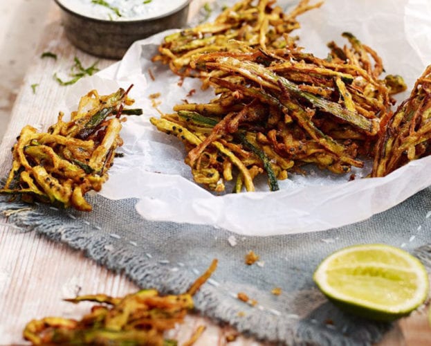 Courgette fritters