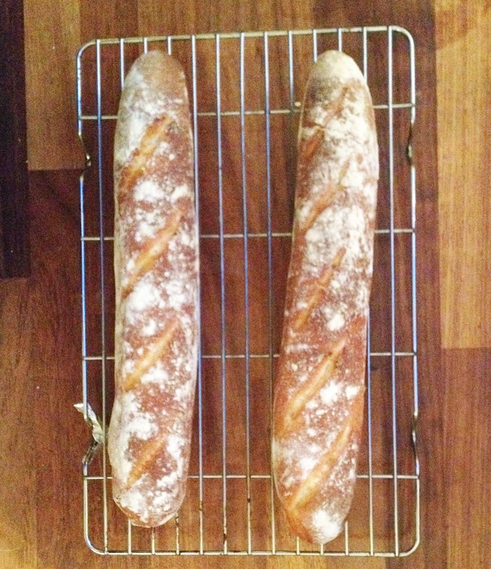 How to make baguettes delicious. magazine