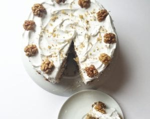 How to make Mary Berry’s frosted walnut layer cake