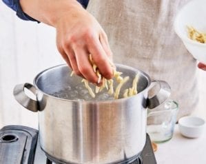 How to make trofie pasta – video