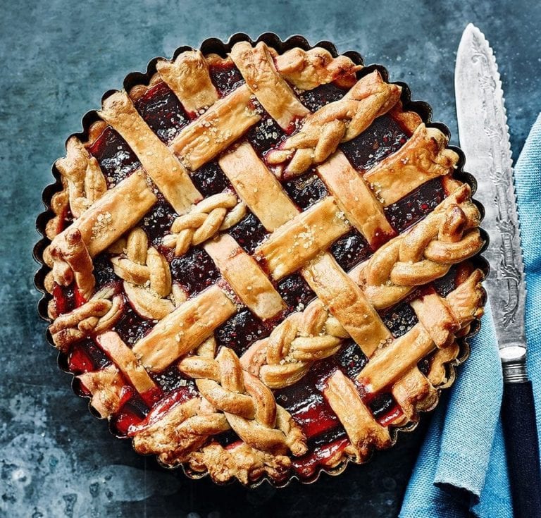 How to make a lattice pie topping… as seen on our September cover