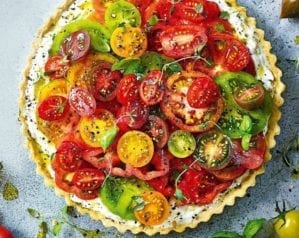 Tomato, thyme and ricotta tart – video