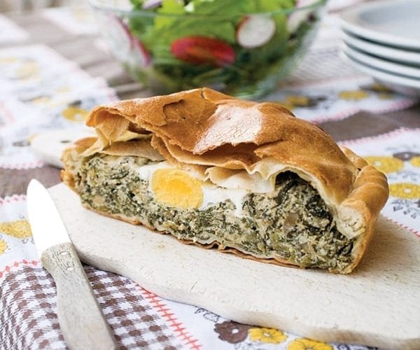 spinach and ricotta pie