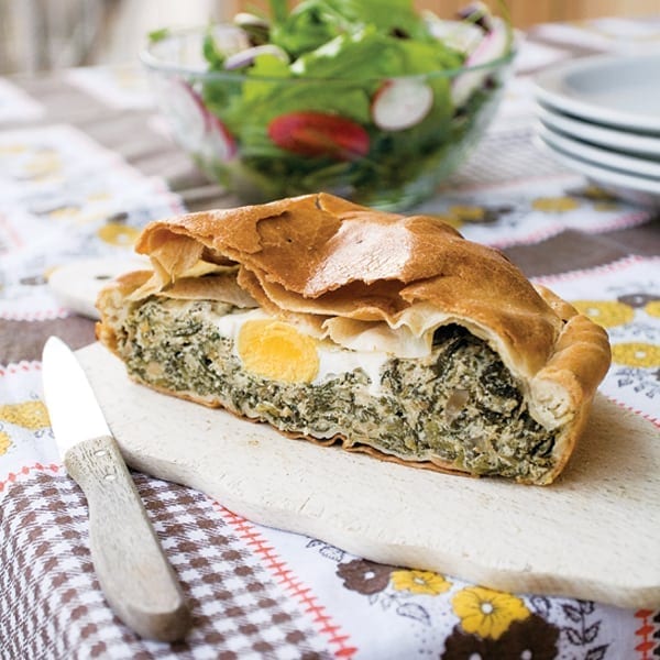 Torta Pasqualina (spinach and ricotta pie)