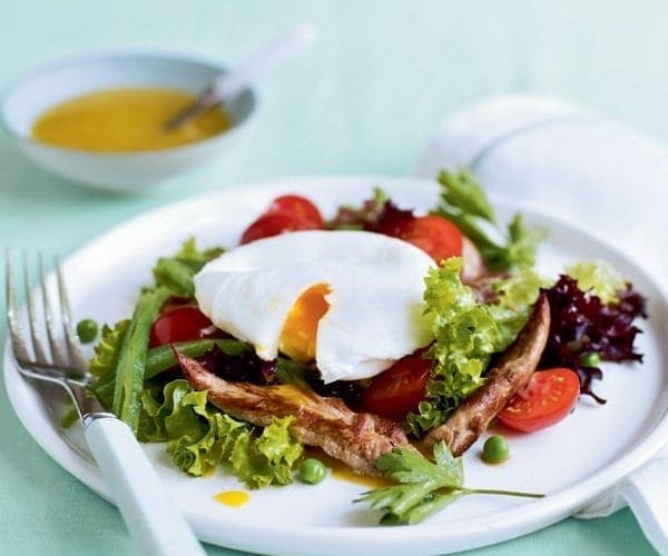Duck and pear salad