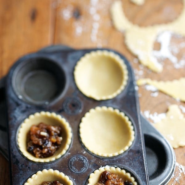 Mince pies shortcrust pastry