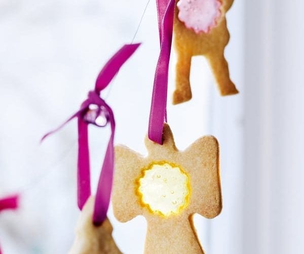 Stained glass window biscuits