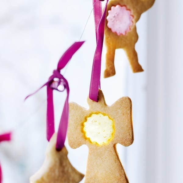 Stained glass window biscuits