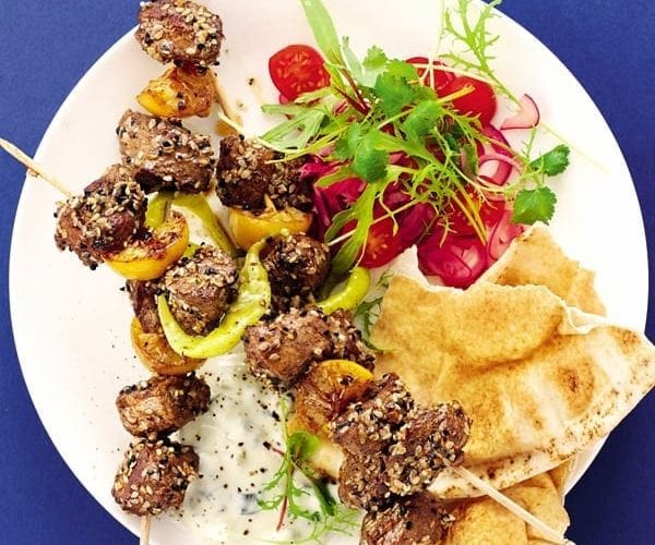 Lamb skewers
