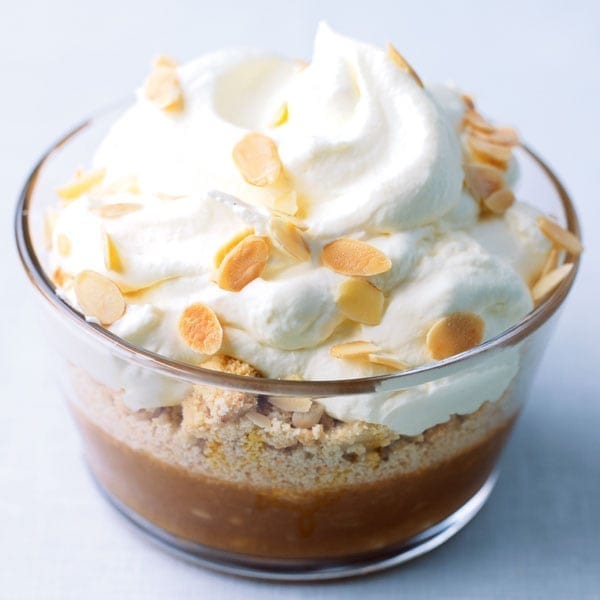 Toffee apple trifle