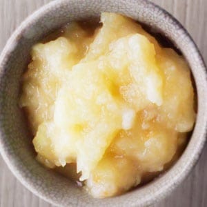 Apple sauce for pork