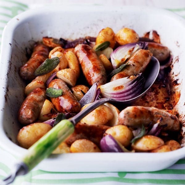 Sausage and potato bake