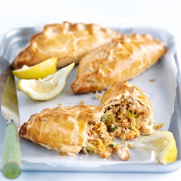 Crab pasties