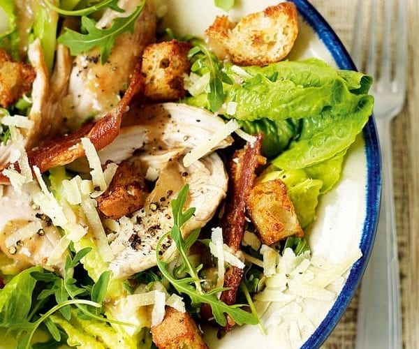 Chicken caesar pasta