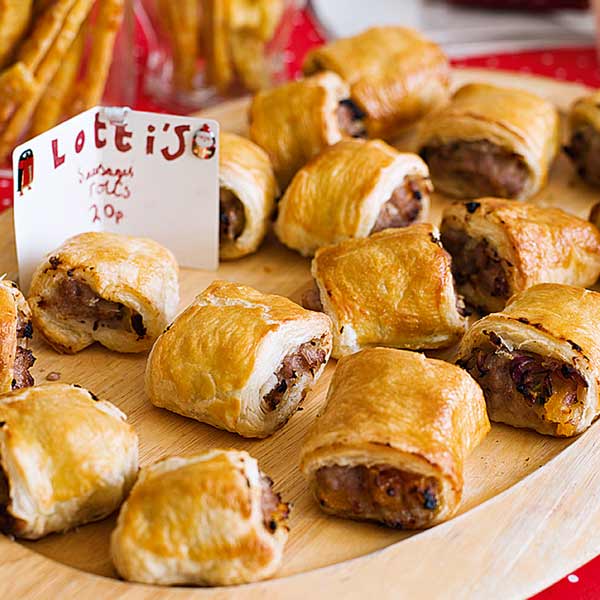 Classic sausage rolls