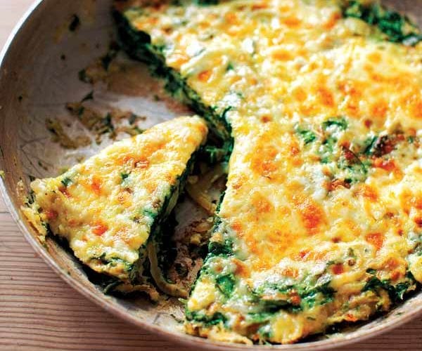 spinach tortilla