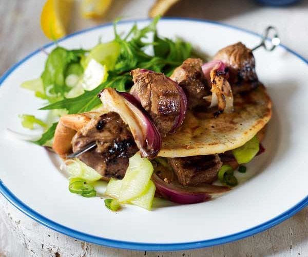Spicy Indian lamb kebabs
