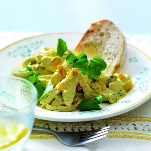 Coronation chicken salad