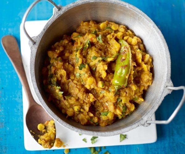 Roasted lentil khichuri