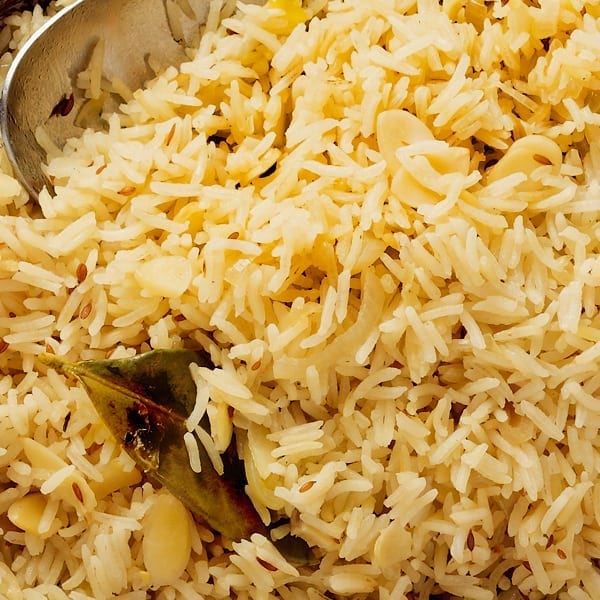 Baked fragrant rice