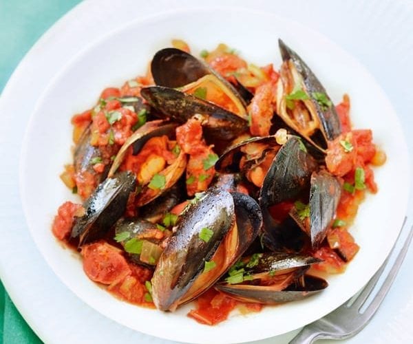 Mussels spanish-style
