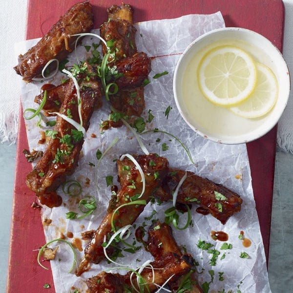 Sticky spare ribs