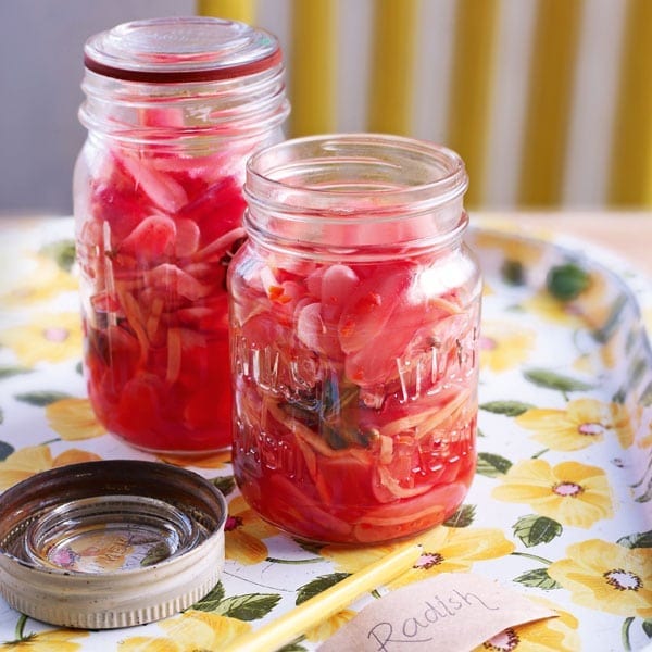 Pickled radishes