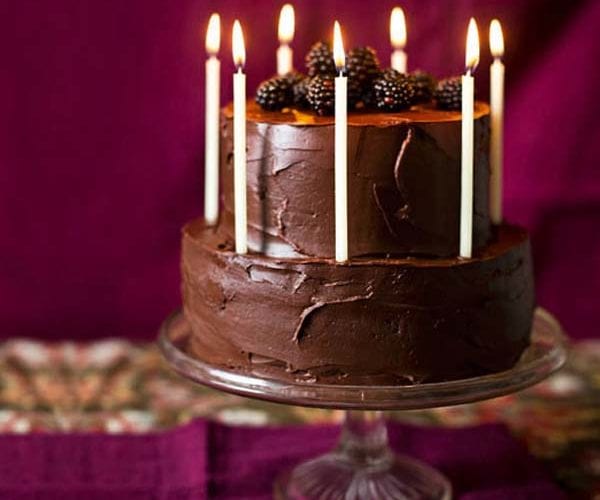 Chocolate celebration layer cake