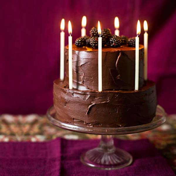 Chocolate celebration layer cake