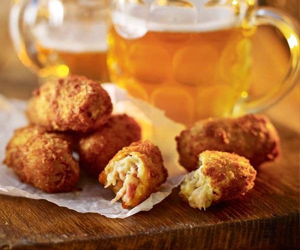 Healthier croquetas