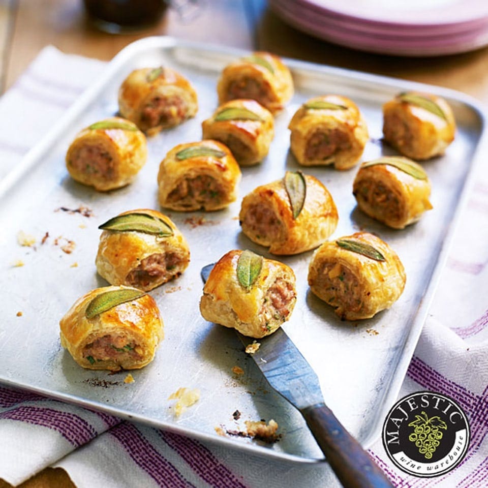 Sage sausage rolls recipe delicious. magazine