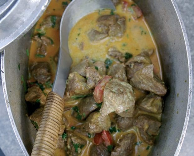 Slow-cooked Indian lamb korma