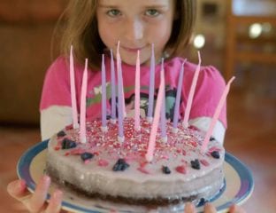 Gluten-free birthday cake sponge