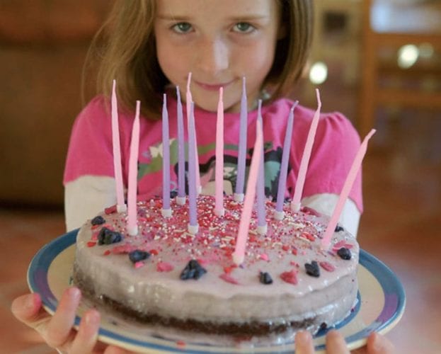 Gluten-free birthday cake sponge
