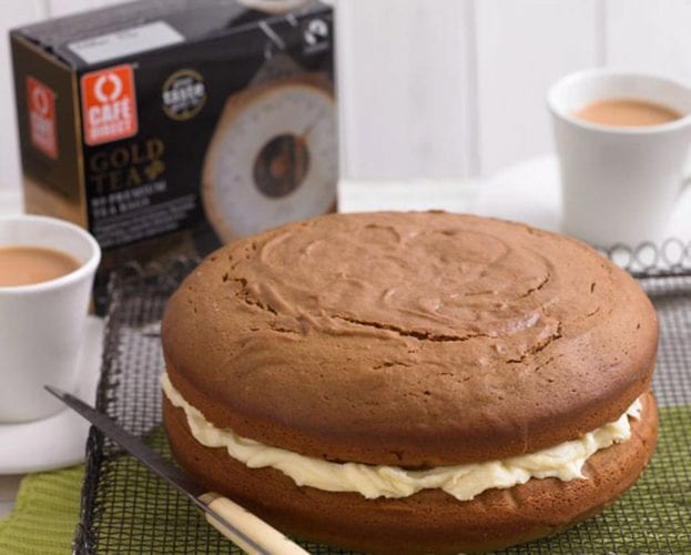 Brown butter spice cake
