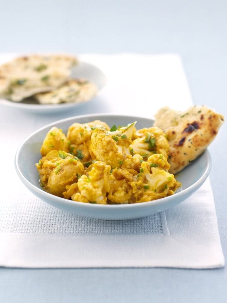 Spiced cauliflower curry