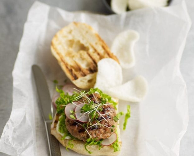 pork burgers