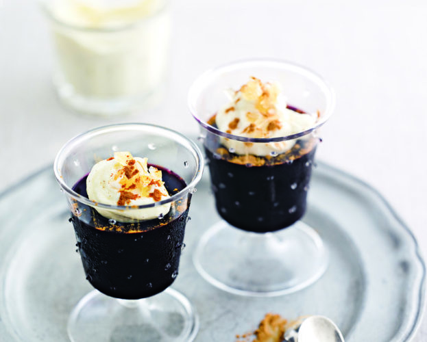 Rick Stein’s spiced red wine jellies with stem ginger