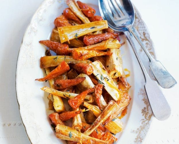 carrots and parsnips