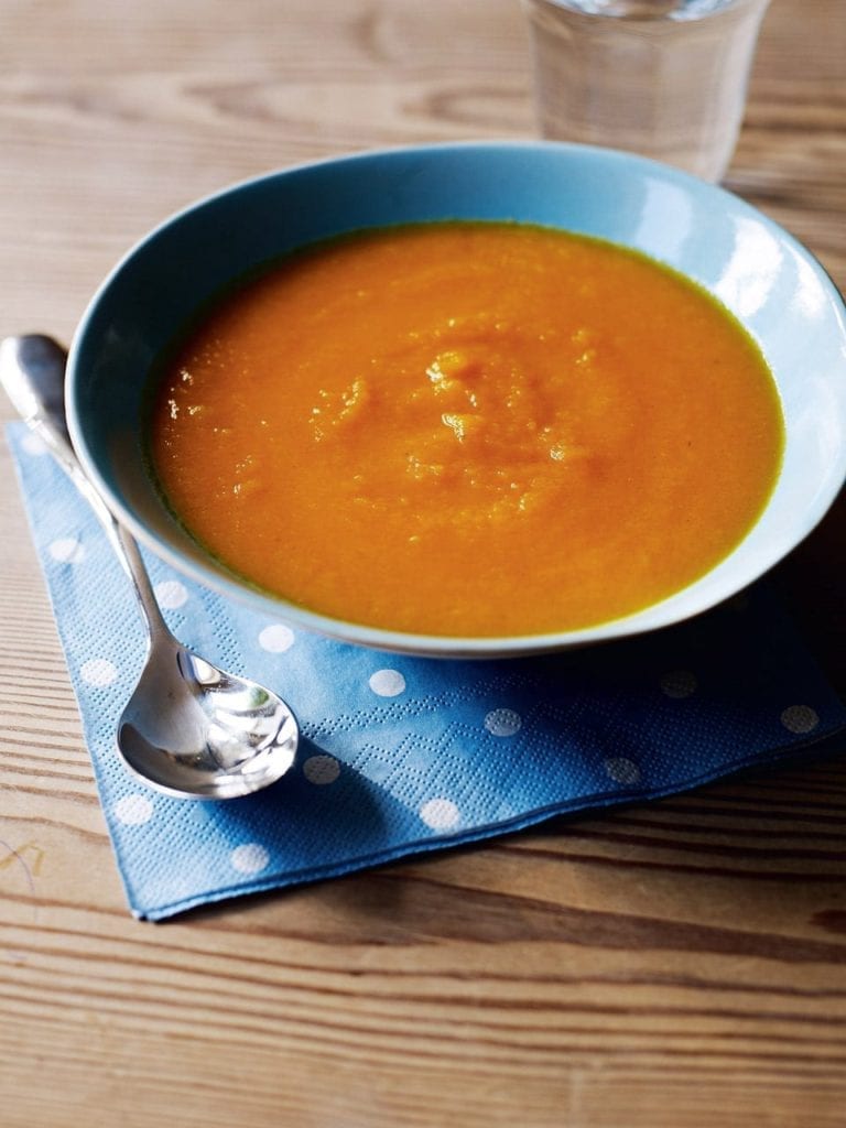 Carrot and orange soup