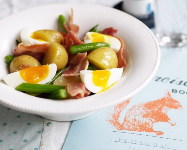egg and new potato salad