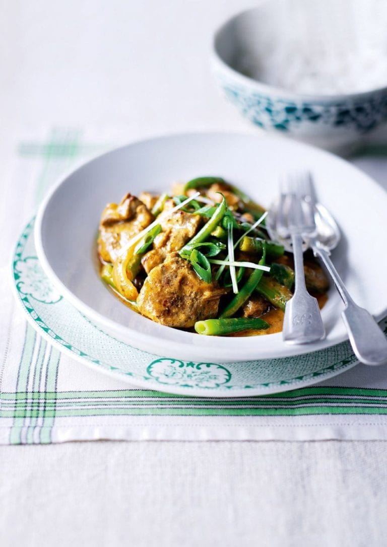 Spiced lamb curry