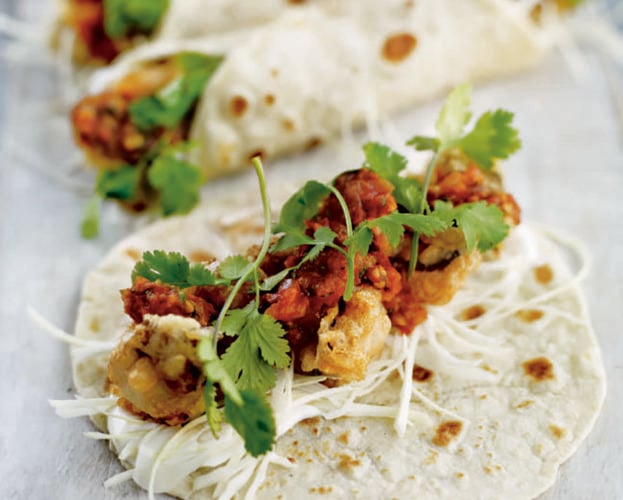 Mexican fish tacos