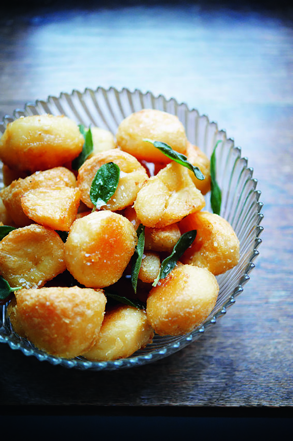 Roast new potatoes delicious. magazine