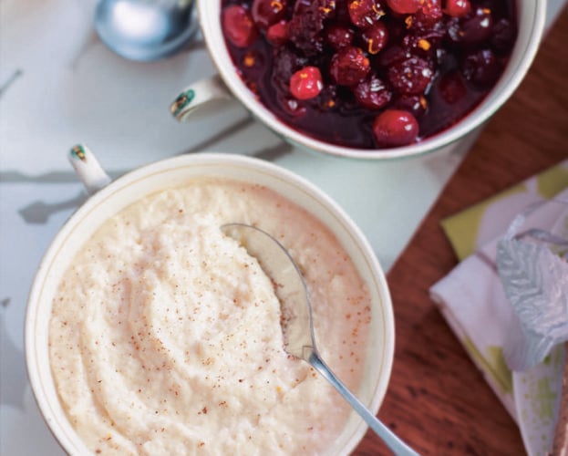 Cranberry sauce with orange