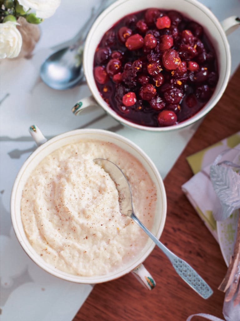 Cranberry sauce with orange