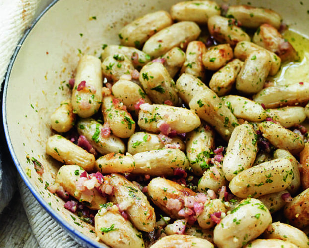 Roast jerusalem artichokes