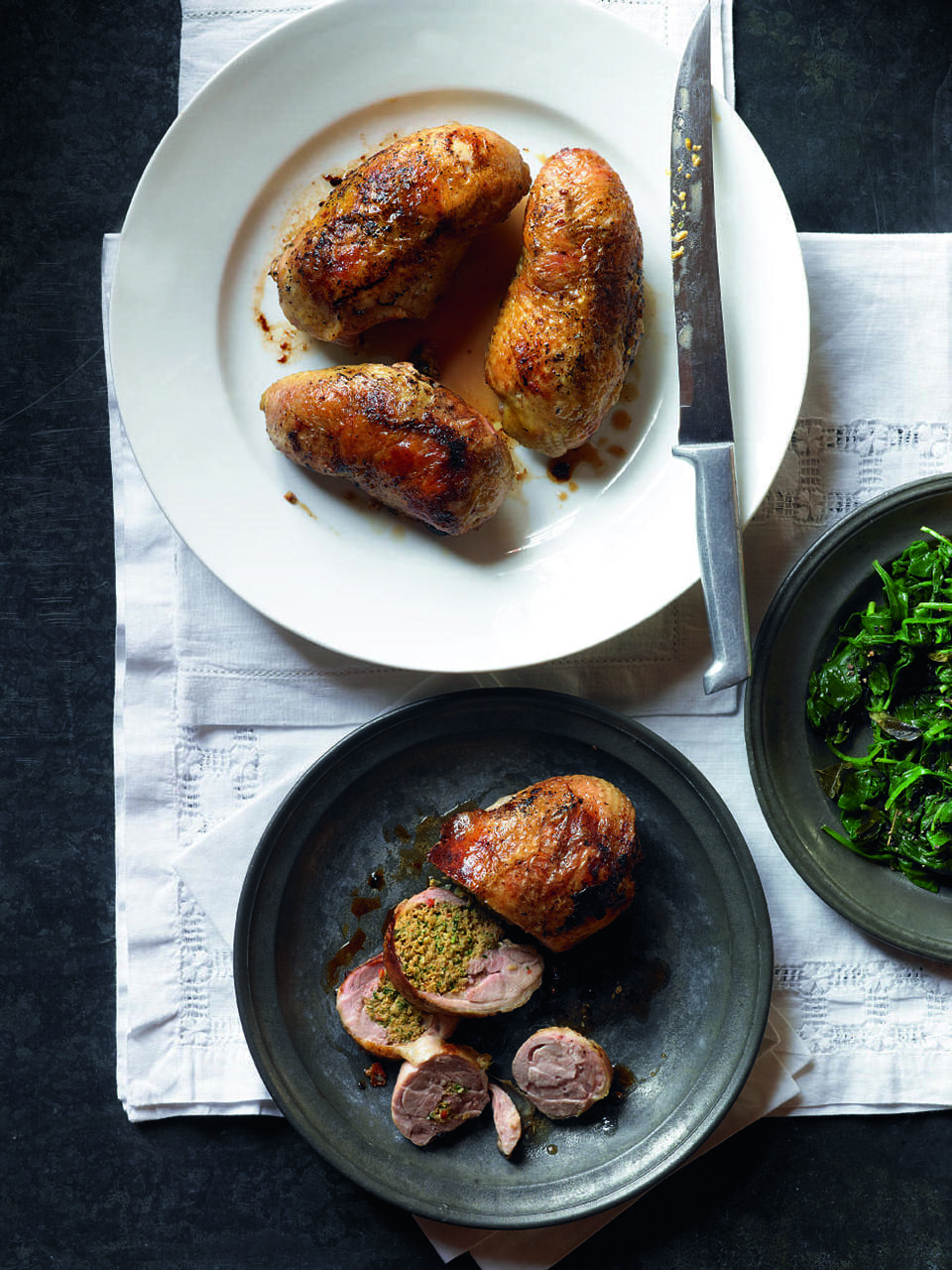 Spiced chicken ballotines recipe | delicious. magazine